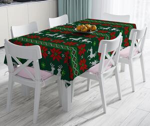 Tovaglia natalizia in cotone Merry Xmas, 140 x 180 cm Christmas - Minimalist Cushion Covers