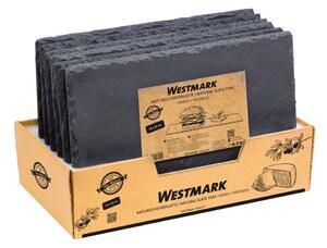 Vassoi in ardesia in set da 6 pezzi 20x30 cm Tapas&Friends - Westmark