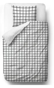 Biancheria da letto in cotone sateen , 200 x 200 cm Simple Checkers - Butter Kings