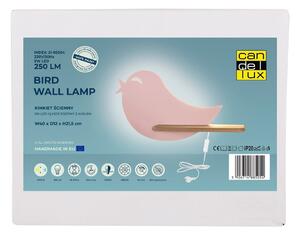 Apparecchio rosa per bambini Bird - Candellux Lighting