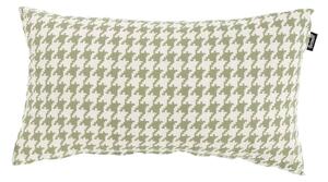 Cuscino da esterno verde e bianco, 30 x 50 cm Poule - Hartman