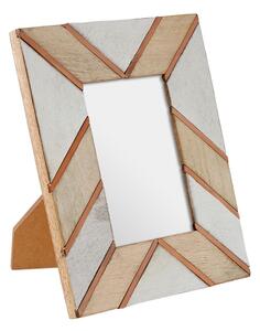 Cornice di legno bianca e beige 19x24 cm Bowerbird - Premier Housewares