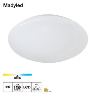 Plafoniera moderno Madyled LED bianco D. 25 cm 25x25 cm