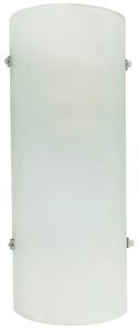 Applique classico Hanko bianco, in vetro, 26.0 x 10.5 cm