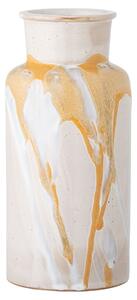 Vaso in gres fatto a mano color crema Savana - Bloomingville