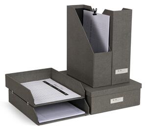 Organizzatori di documenti in cartone in set da 5 Holger - Bigso Box of Sweden