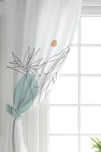 Set di 2 tende bianche in misto cotone , 140 x 260 cm - Minimalist Home World
