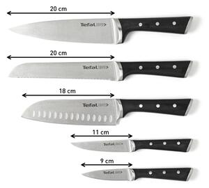Ceppo di coltelli con 5 coltelli Ice Force - Tefal