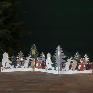 Decorazione luminosa con motivo natalizio Forest Friends - Star Trading