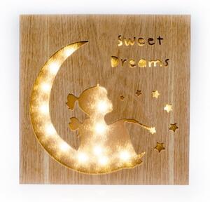 Decorazione illuminata in legno Sweet Dreams - Dakls