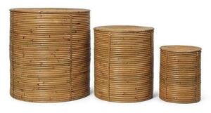 Ferm LIVING - Column Storage Set of 3 Natural Stained ferm LIVING