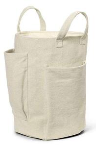 Ferm LIVING - Pocket Storage Bag Off-white ferm LIVING