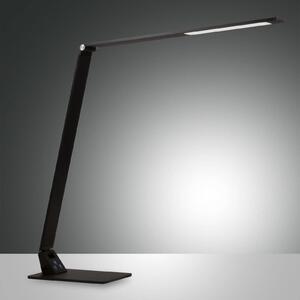 Fabas Luce Lampada LED da tavolo Wasp, con touchdimmer, nero
