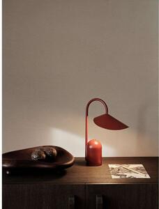 Ferm LIVING - Arum Portable Lampada da Tavolo Oxide Red ferm LIVING