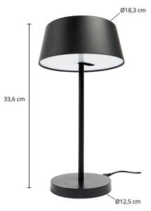 Lindby - Milica LED Lampada da Tavolo Dim. Black Lindby