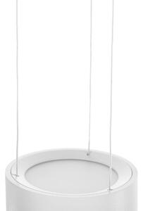 Lucande - Atreus LED Lampada a Sospensione Up/Down White Lucande