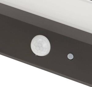 Lindby - Maresia LED Pannello Solare Applique da Esterno w/Sensor Dark Grey Lindby