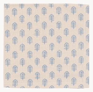 Set di 4 tovaglioli in cotone floreali Fleur