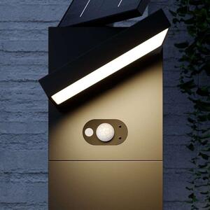 Lucande - Silvan Lampada LED a Luce Solare da Giardino H100 con Sensore Grafite
