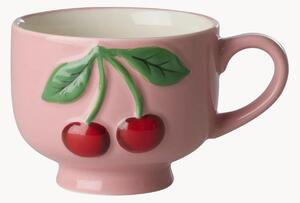 Set di 2 tazze in ceramica Cherries