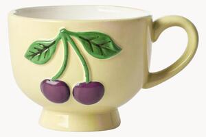 Set di 2 tazze in ceramica Cherries