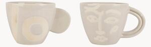Set di 2 tazze in porcellana Organic