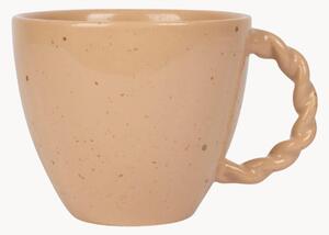 Set di 4 tazze in gres Speckled