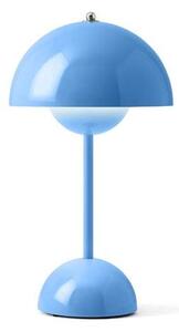 &Tradition - Flowerpot VP9 Lampada da Tavolo Portatile Swim Blue &Tradition