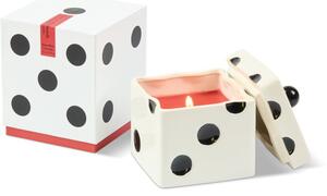 Paddywax Lucky Dice Tobacco Patchouli candela profumata di ceramica 283 g