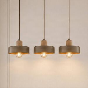 Lampada a sospensione Torin EMIBIG LIGHTING, dimmerabile, Crema / Ambra, Soggiorno / Sala da pranzo, Metallo, Scandinavo, Lampada a sospensione