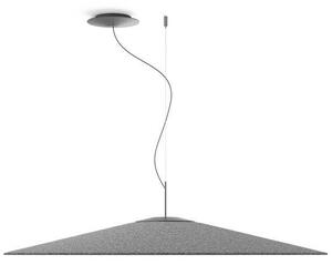 Luceplan - Koinè Acoustic LED Lampada a Sospensione 2700K Ø110 Anthracite Luceplan