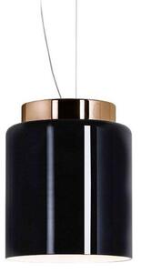 Prandina - Segesta S3 Lampada a Sospensione Glossy Black/Polished Copper Prandina