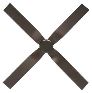 CasaFan Ventilatore da soffitto Eco Ventos, bronzo, metallo, IP44, CC, Wi-Fi Ventos, Marrone / Ruggine, Metallo, Moderno