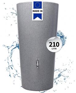 GARANTIA STONE 2in1 serbatoio per pioggia piantumabile 210 L, silver incl. vaschetta portapiante