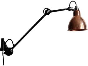 Lampe Gras - 222 XL Applique da Parete Black/Raw Copper Lampe Gras