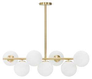 Mauro Ferretti Lampadario Glamy 7 Luci, 81x30x74 cm