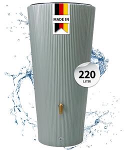 4rain VASO DECOR 2in1 serbatoio per pioggia piantumabile 220 L, agave incl. vaschetta portapiante