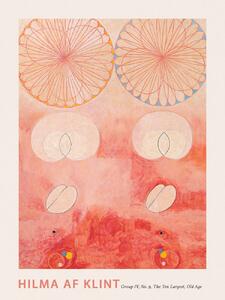 Stampa artistica The Very First Abstract Collection The 10 Largest No 9 in Pink - Hilma af Klint, (30 x 40 cm)