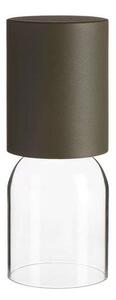 Luceplan - Nui Mini LED Ricaricabile Lampada da Tavolo Greige