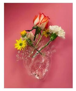 Seletti - Love In Bloom Vaso Cuore Vetro