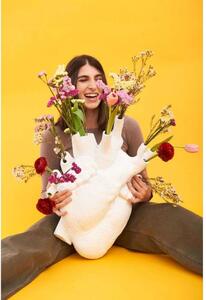 Seletti - Love In Bloom Giant Vaso Cuore Resina