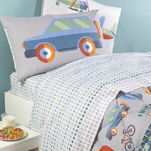 Completo Lenzuola SINGOLO Toys GRIGIO Cotone Caleffi