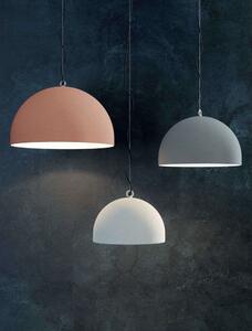 Diesel living with Lodes - Urban Calcestruzzo Dome Lampada a Sospensione Ø50 Pink Dust Diesel Living with
