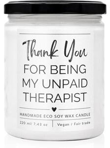 Soaphoria Thank You for Being My Unpaid Therapist candela profumata 220 ml
