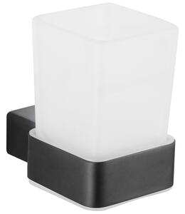 Mexen Pavo portaspazzolino, nero - 7030438-70