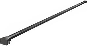 Mexen supporto dritto per parete doccia 6-8 mm, nero - 800-01-70