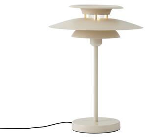 Lampada da tavolo retrò beige acciaio 45 cm - Pauly