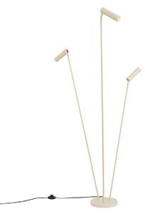 Lampada da terra moderna beige 3 luci GU10 35mm - Thomas