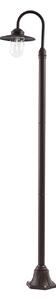 Lampade da esterno Lindby, Bilma, dimmerabile, Marrone / Ruggine, Alluminio, Moderno