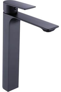 Mexen Alexa rubinetto lavabo alto, nero - 71210-70